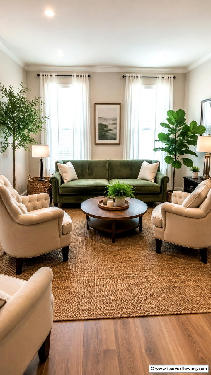 Comfortable Seating Arrangements - 21 Calming Therapist Office Decor Ideas for a Serene Environment