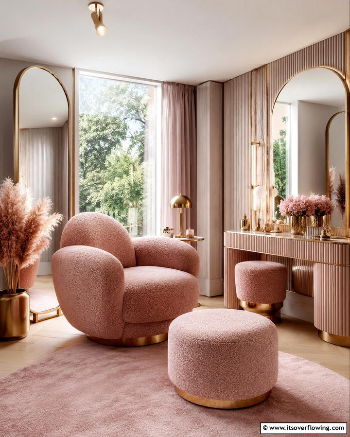 Comfortable Seating Options - 25 Stunning Makeup Room Ideas for Every Style