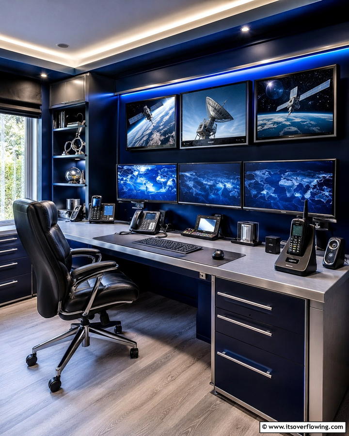 Communication Systems for External Contact - 25 Safe Room Ideas for Maximum Security and Comfort
