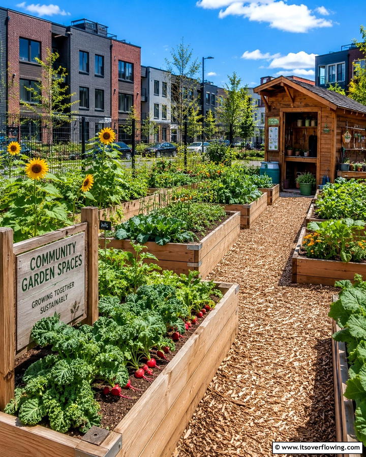 Community Garden Spaces - 25 Urban Garden Ideas for Small Spaces