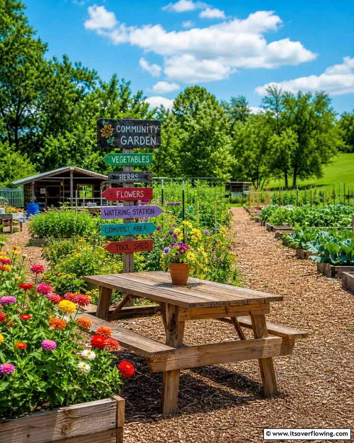 Community Garden - 21 Beautiful Garden Ideas to Transform Your Outdoor Space