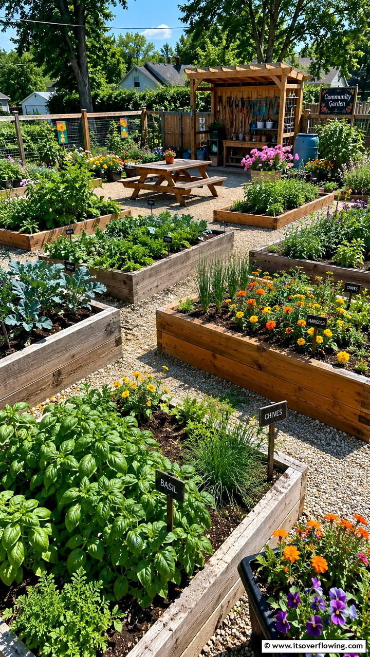 Community Shared Garden - 30 Garden Ideas- Inspiring Designs for Every Season
