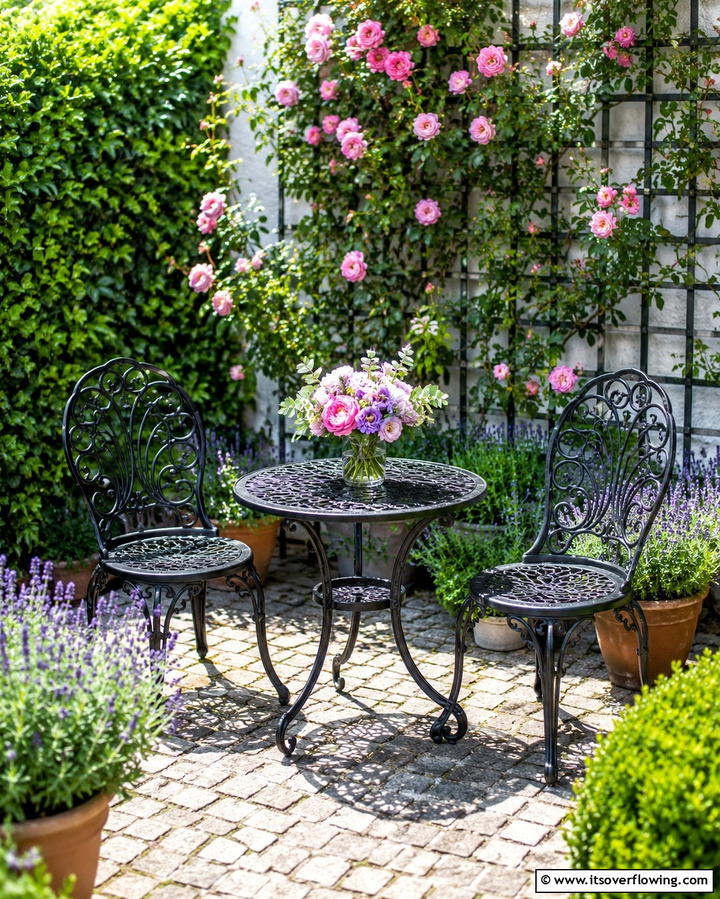 Compact Bistro Set - 30 Patio Furniture Ideas to Elevate Your Outdoor Space
