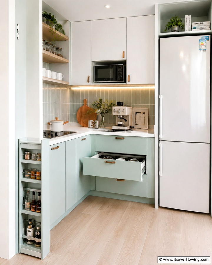 Compact Cabinets for Small Kitchens - 30 Smart Cabinet Storage Ideas to Declutter and Organize Your Home