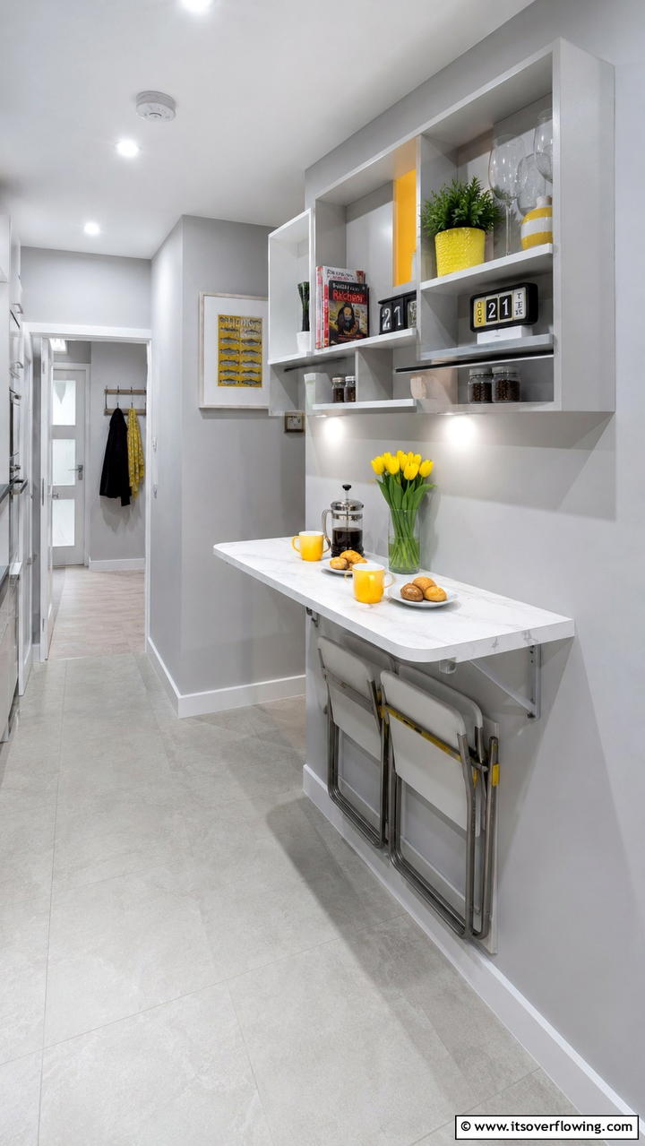 Compact City Breakfast Bar - 30 Breakfast Bar Ideas for Functional Kitchen Spaces