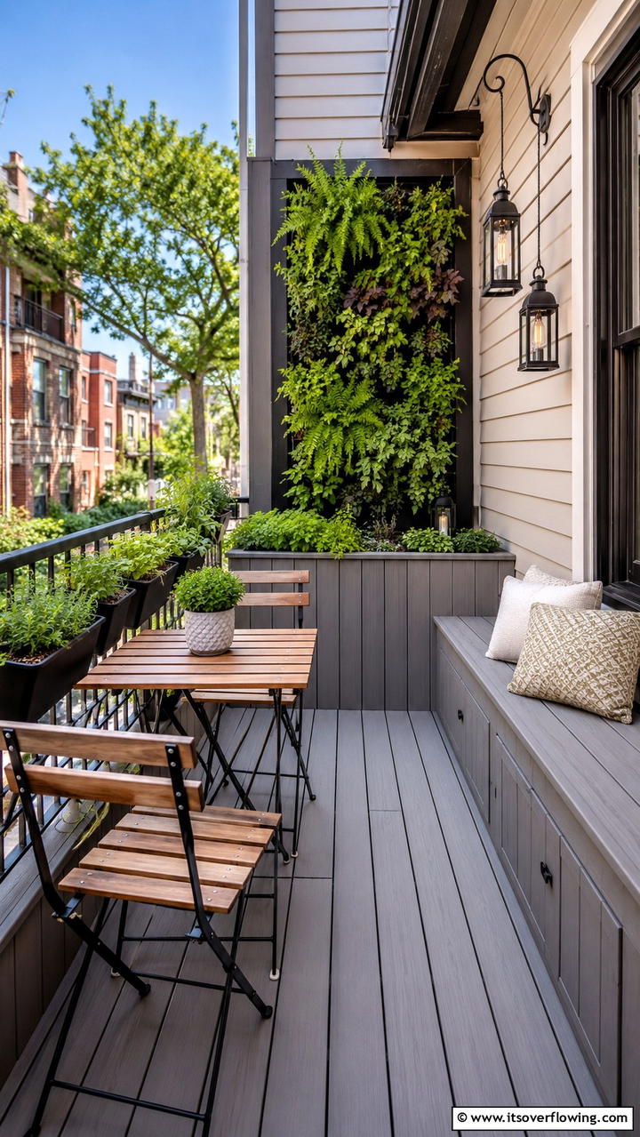 Compact City Composite Deck - 30 Composite Deck Ideas- Stylish and Durable Outdoor Designs