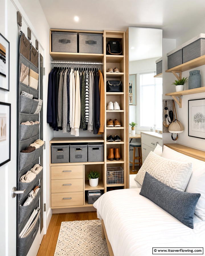 Compact Closet Solutions - 21 Clever Closet Ideas for Maximized Home Organization