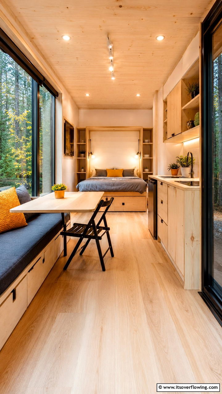 Compact Container Cabin - 30 Container Home Ideas for Sustainable Living