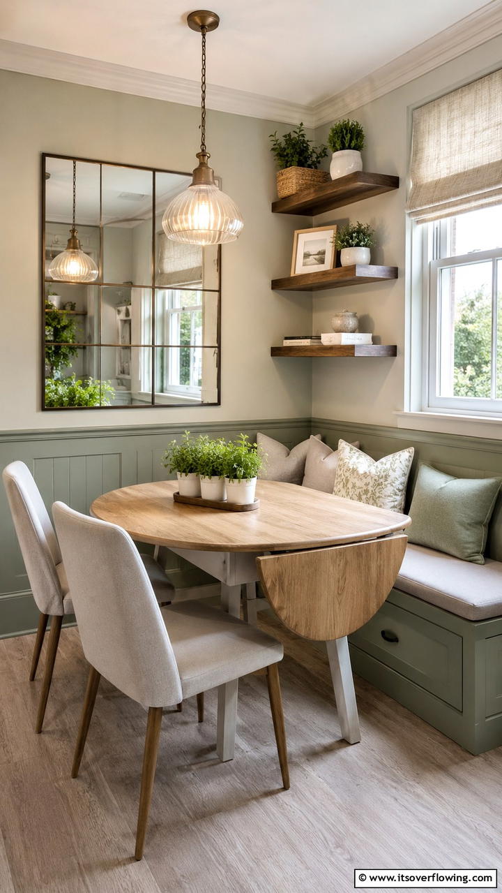 Compact Cozy Dining - 30 Dining Room Ideas for Memorable Gatherings