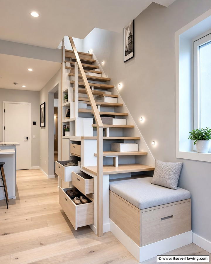 Compact Creativity Space Saving Designs - 21 Creative Staircase Design Ideas for Modern Homes