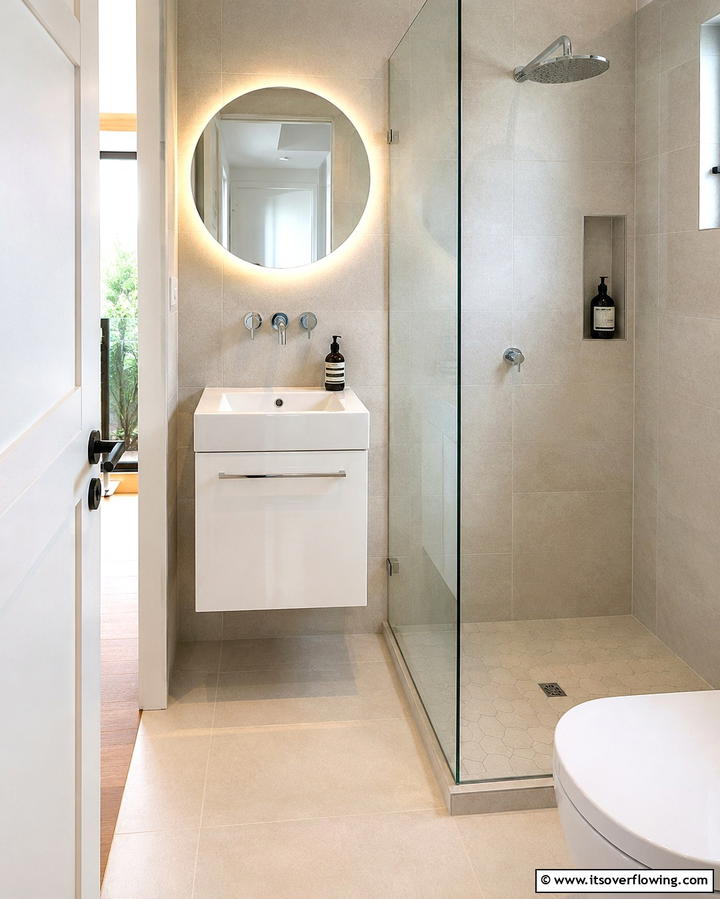 Compact Floating Vanity for Small Spaces - 25 Floating Vanity Bathroom Ideas for a Modern and Sleek Look