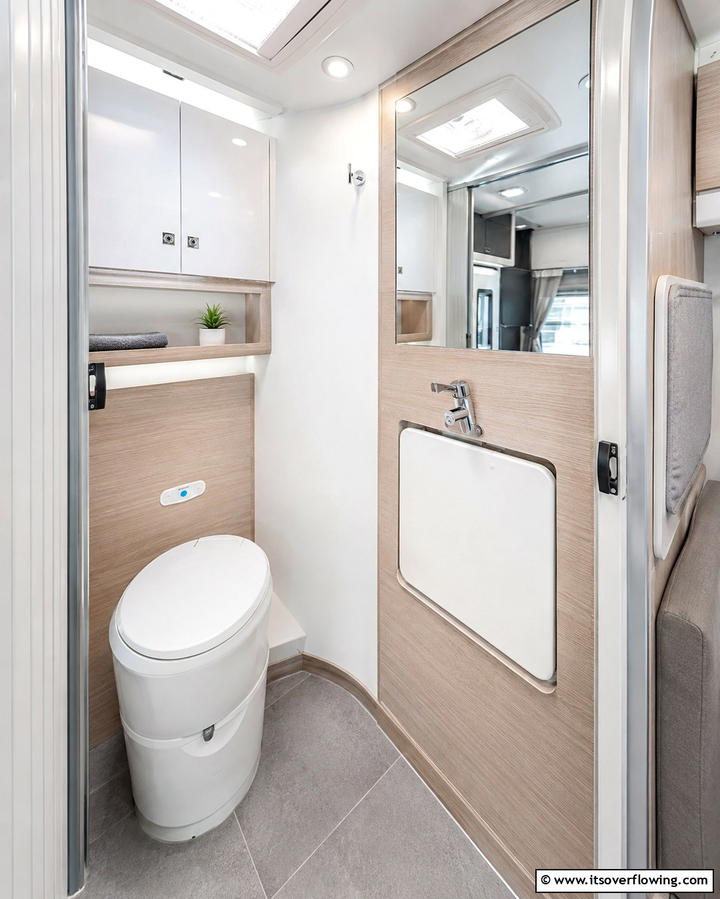 Compact Fold Down Sink - 25 Small RV Bathroom Ideas for Compact Spaces