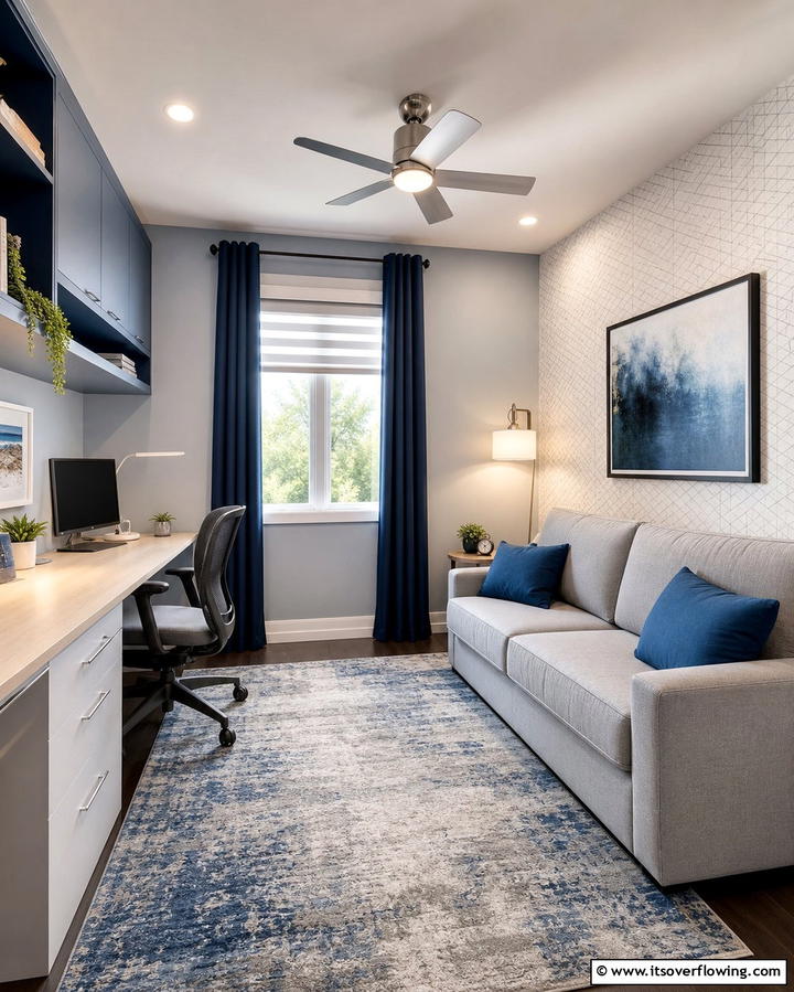 Compact Fold Out Couch - 25 Office Guest Room Ideas for a Functional and Stylish Space