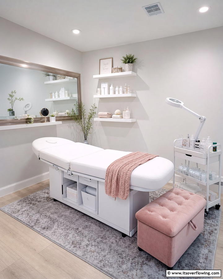 Compact Furniture for Small Spaces - 25 Esthetician Room Ideas for a Relaxing and Professional Space