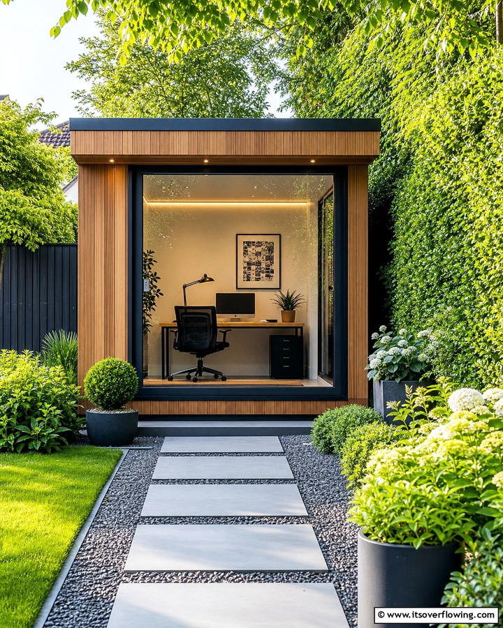 Compact Garden Pods - 20 Garden Office Ideas for a Productive Outdoor Workspace