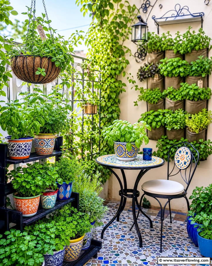 Compact Herb Garden for Small Spaces - 21 Herb Garden Ideas to Cultivate Fresh Flavors at Home