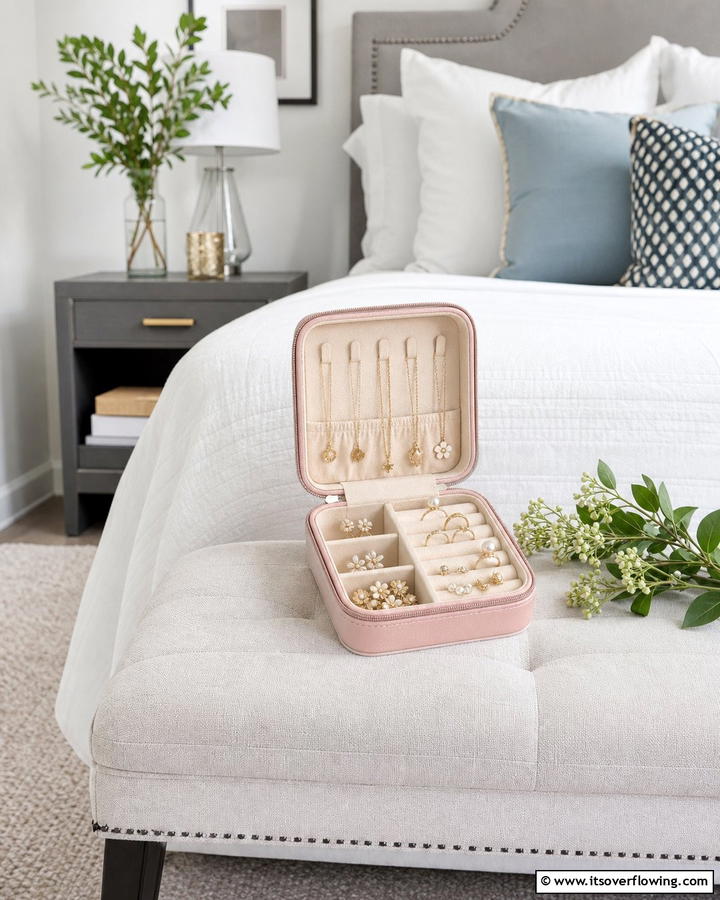 Compact Jewelry Travel Case - 30 Innovative Jewelry Storage Ideas for Organized Accessories