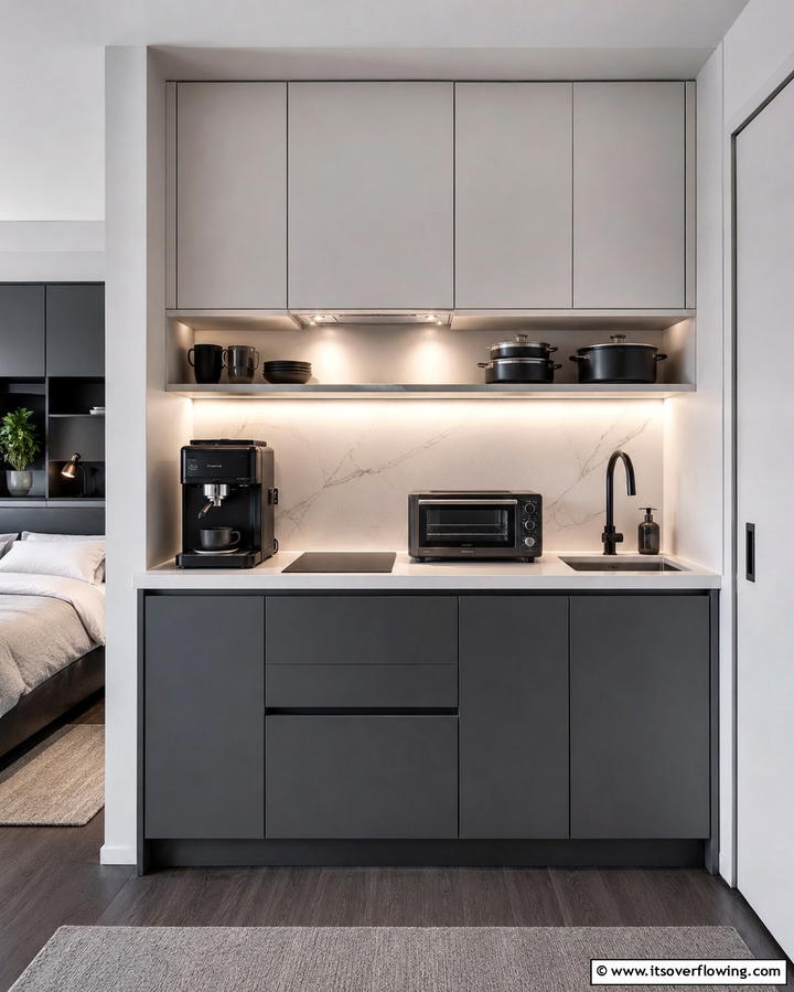 Compact Kitchen Gadgets - 25 Small Apartment Ideas for Guys- Stylish & Functional