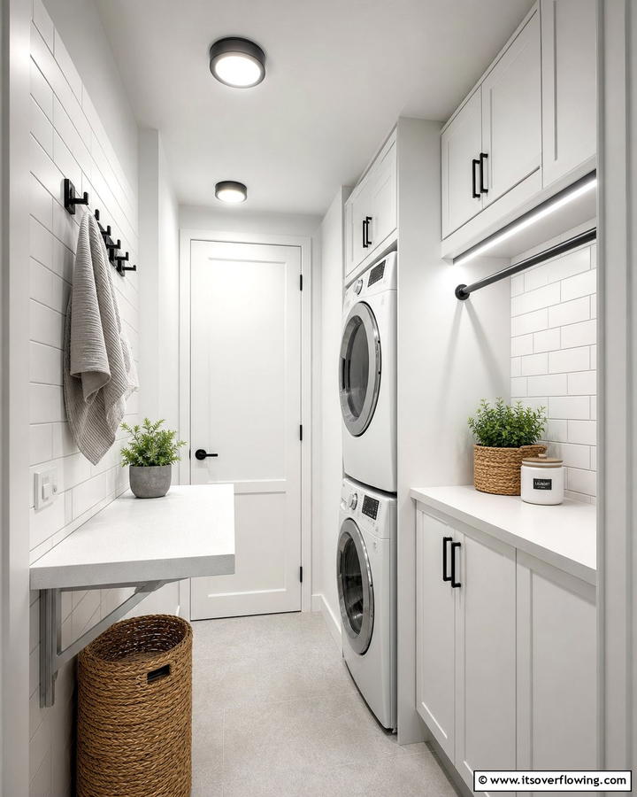 Compact Lighting Fixtures for Small Spaces - 20 Laundry Room Lighting Ideas to Brighten Your Space