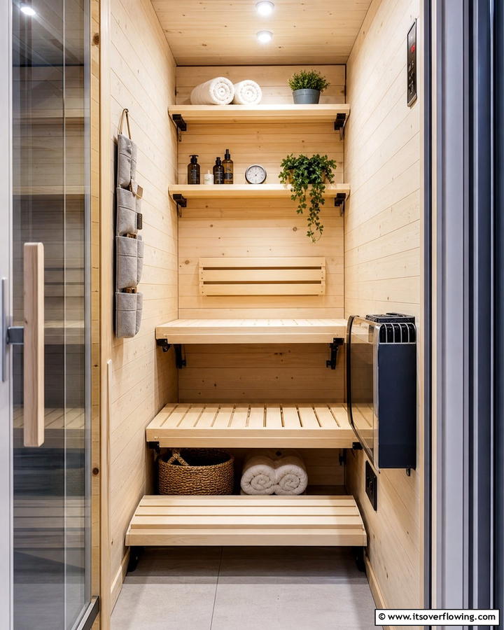 Compact Sauna for Small Spaces - 20 Sauna Room Design Ideas for a Luxurious Home Spa