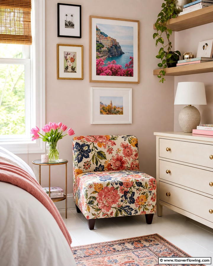 Compact Slipper Chair - 25 Comfortable Bedroom Chair Ideas for Relaxation