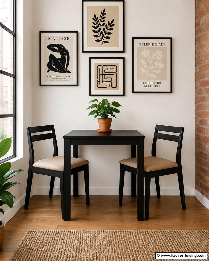 Compact Square Table - 25 Small Kitchen Table Ideas for Cozy Meals