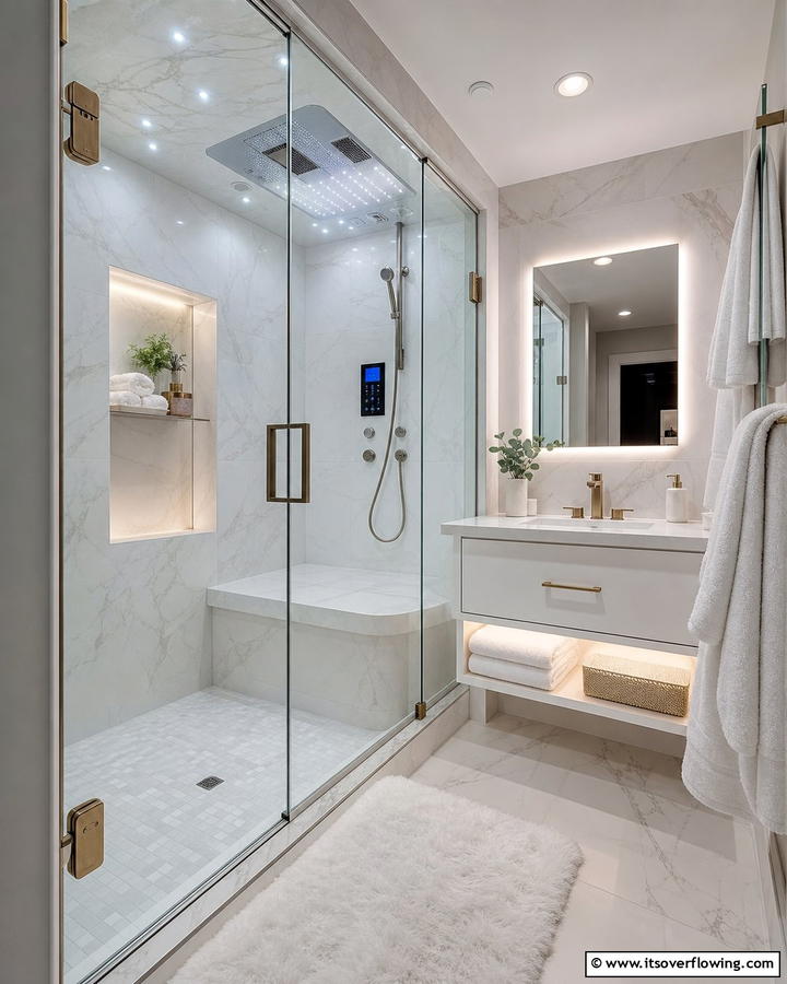 Compact Steam Showers - 21 Small Shower Design Ideas for Stylish Functionality