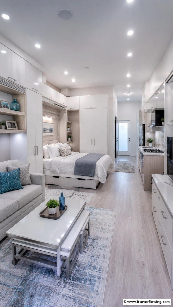 Compact Studio Guest House - 30 Guest House Ideas- Inviting Retreats & Functional Spaces