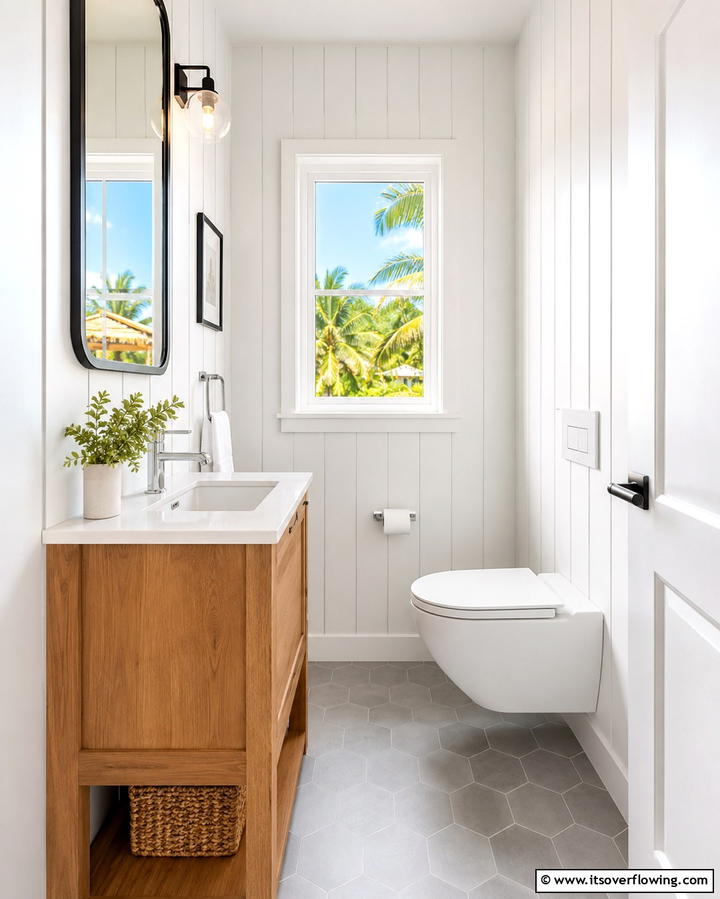 Compact Toilet Design - 25 Pool Bathroom Ideas for a Refreshing Swim Experience