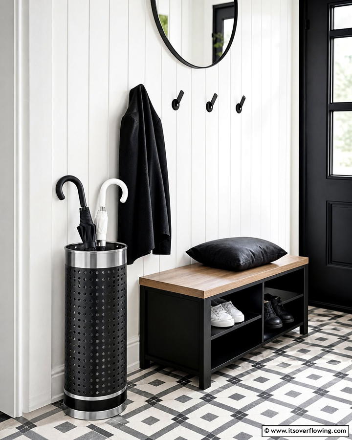 Compact Umbrella Stands - 25 Boot Room Ideas for Organized Entryways