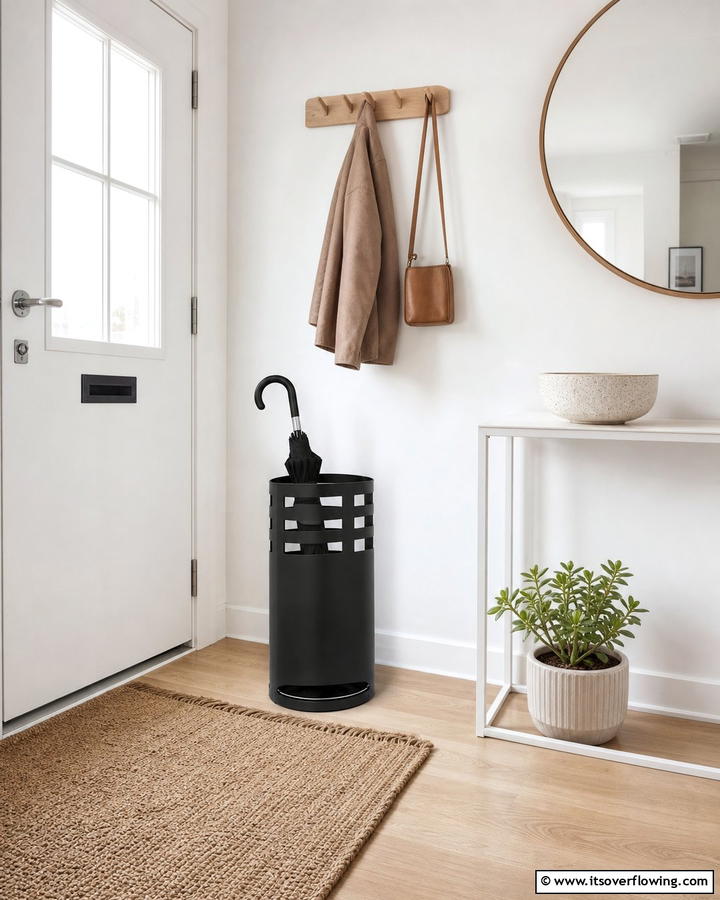 Compact Umbrella Stands - 20 Scandinavian Entryway Ideas for a Minimalist Look