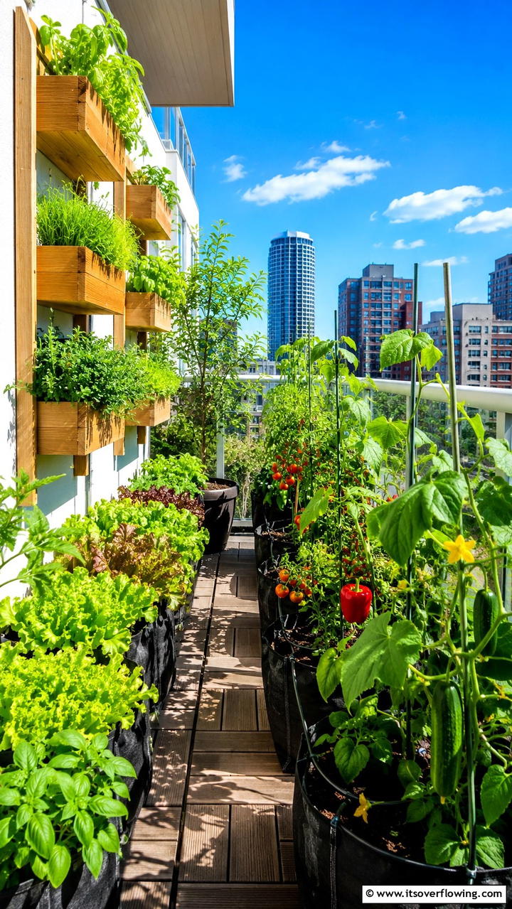 Compact Urban Garden for Vegetables - 30 Budget Small Garden Ideas to Transform Outdoor Space
