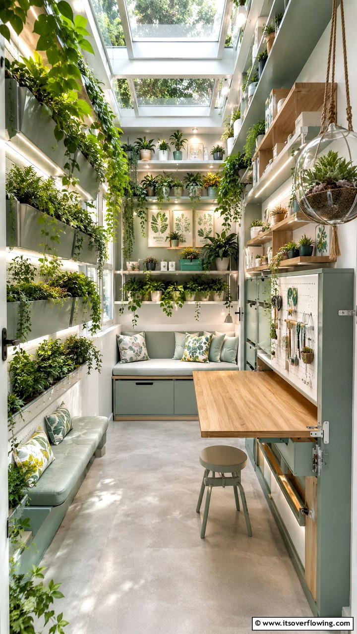 Compact Urban Garden - 30 Garden Room Ideas- Cozy Outdoor Retreats & Studios