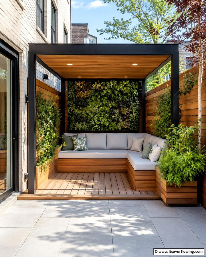 Compact Urban Oasis - 30 Backyard Gazebo Ideas for Outdoor Entertaining