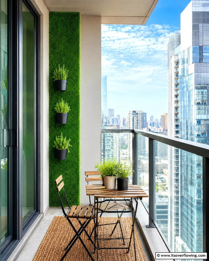 Compact Urban Turf Element - 30 Artificial Grass Wall Design Ideas for Urban Oasis