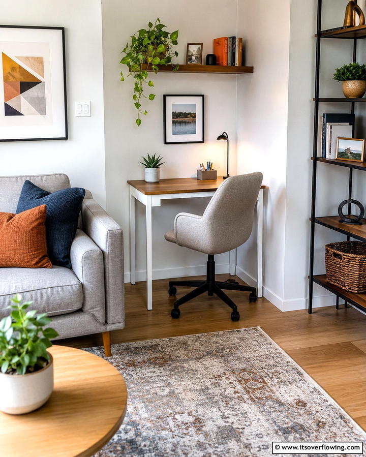 Compact Workstation Corners - 20 Snug Room Ideas for a Cozy and Inviting Space