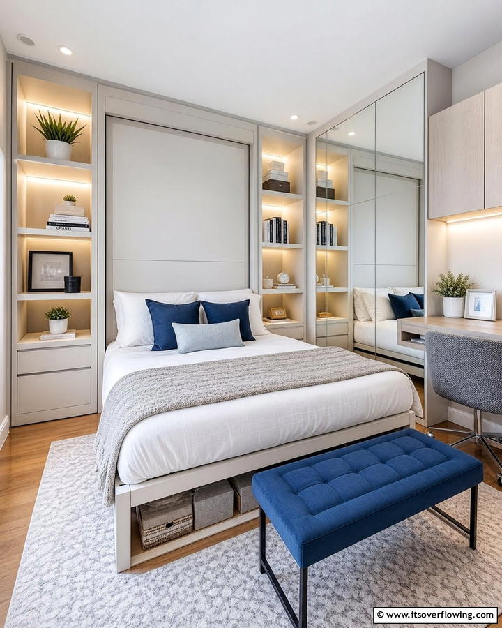 Compact and Cozy Guest Room - 21 Guest Room Ideas for a Welcoming and Functional Space