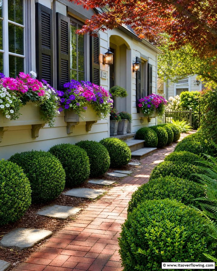 Compacta Japanese Boxwood - 20 Front Yard Boxwood Shrubs Ideas for a Polished Look