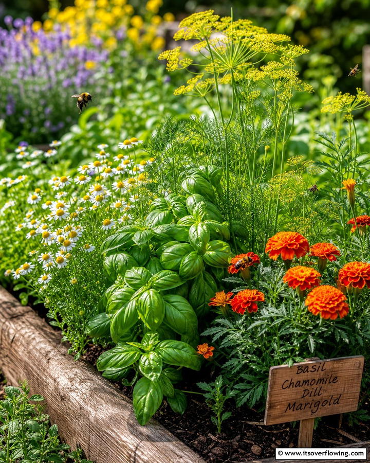 Companion Planting Herb Mix - 21 Herb Garden Ideas to Cultivate Fresh Flavors at Home