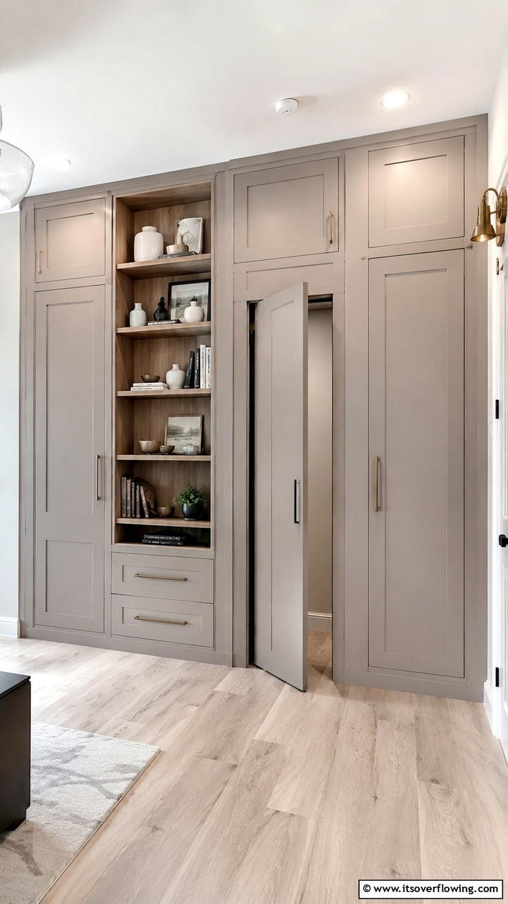 Compartmental Hidden Door - 30 Hidden Door Ideas- Secret Storage & Creative Spaces