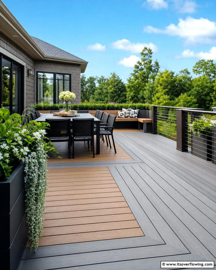 Composite Decking Innovation - 25 Deck Flooring Ideas for a Beautiful Outdoor Space
