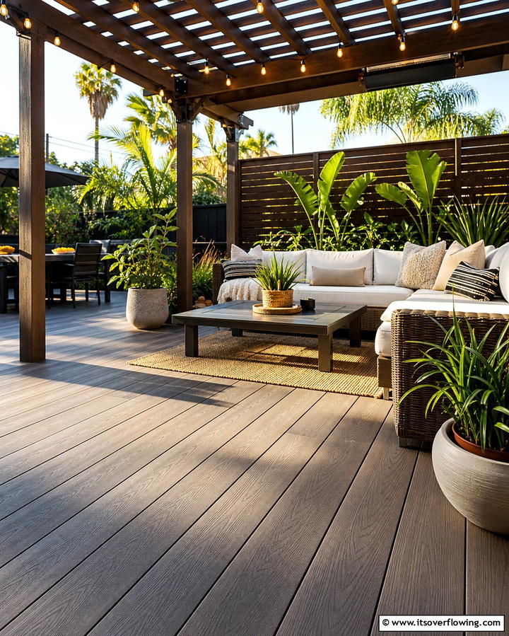 Composite Decking for Durability and Low Maintenance - 25 Deck Flooring Ideas for a Beautiful Outdoor Space