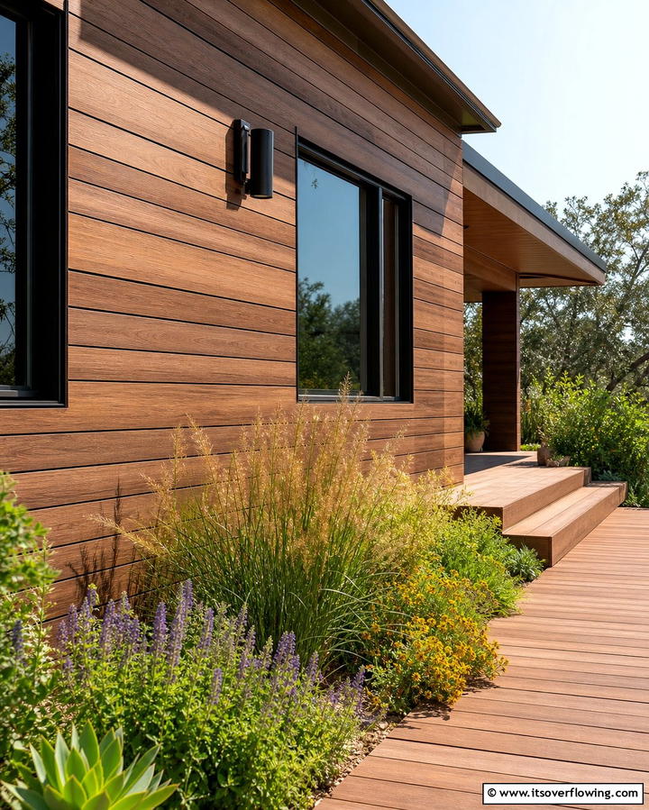 Composite Wood Siding - 25 Modern Siding Ideas for a Contemporary Home
