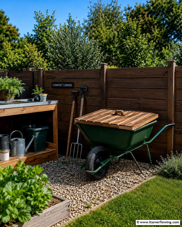 Compost Bin Alternative - 25 Old Wheelbarrow Ideas for Unique and Creative Garden Decor