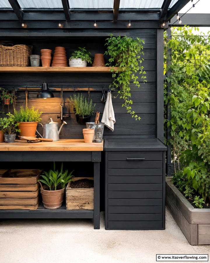Composting Corner for Nutrient Rich Soil - 25 Greenhouse Decor Ideas for Plant Lovers