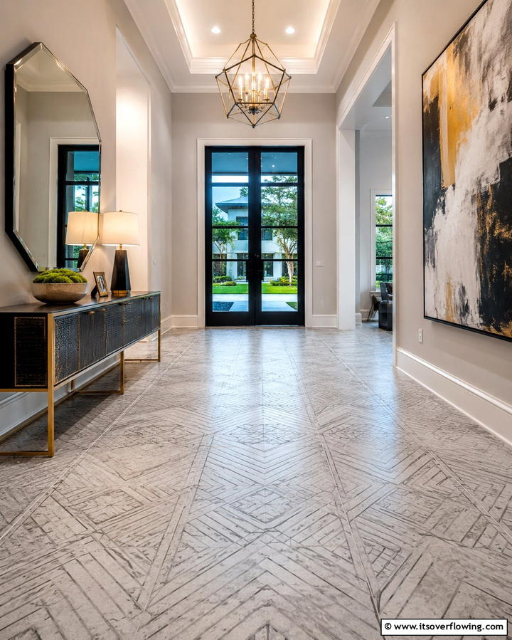 Concrete Engraving Floors - 20 Types of Concrete Floor Finishes for Durability