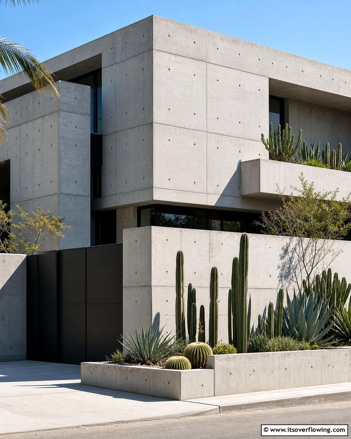Concrete Panels - 25 Modern Siding Ideas for a Contemporary Home