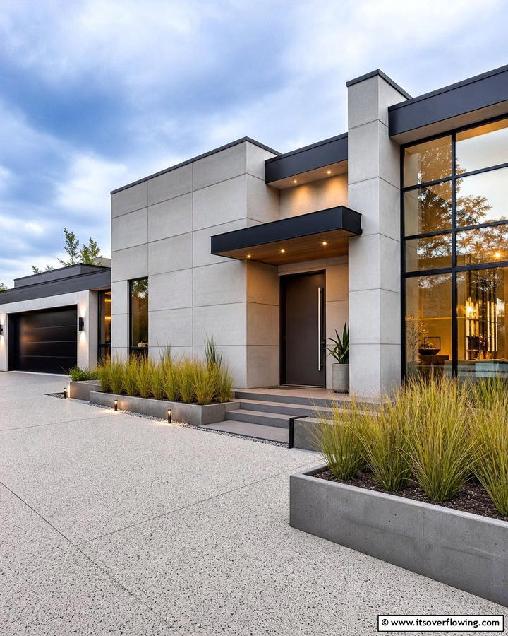 Concrete Siding - 21 Exterior House Siding Ideas for Modern Homes