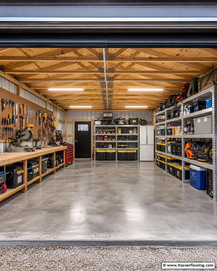 Concrete Slab Foundation - 20 Shed Floor Ideas for a Durable and Functional Space