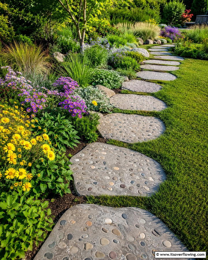 Concrete Stepping StonesExact - 25 Concrete Garden Ideas for a Modern Outdoor Space